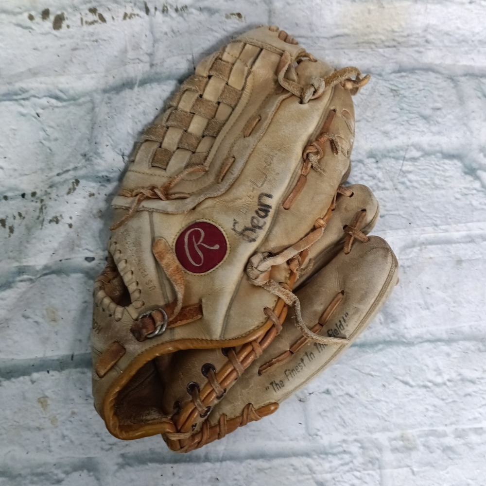 Rawlings RBG36 Dave Winfield Baseball Glove RHT Basket Web Leather a1